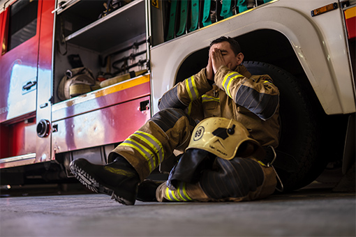 Tampa Firefighter Contemplating Whether To Get Depression Treatment or Not