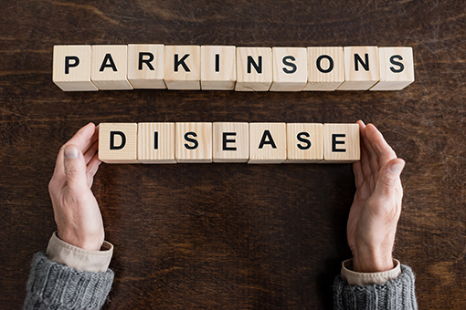 Letter Blocks Showing Parkinson's Disease Placed in a Treatment Center in Tampa FL